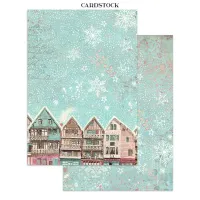 Stamperia Winter Magic Junk Journal Stickers, Backgrounds, Cut-Outs (SBJK25)